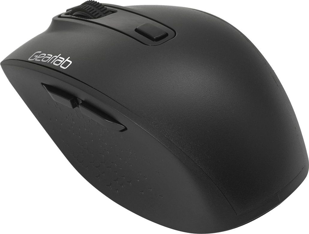 Mouse pa kabllo Gearlab G305 GLB214002, 1800 DPI, 2.4 GHz dhe Bluetooth, i zi