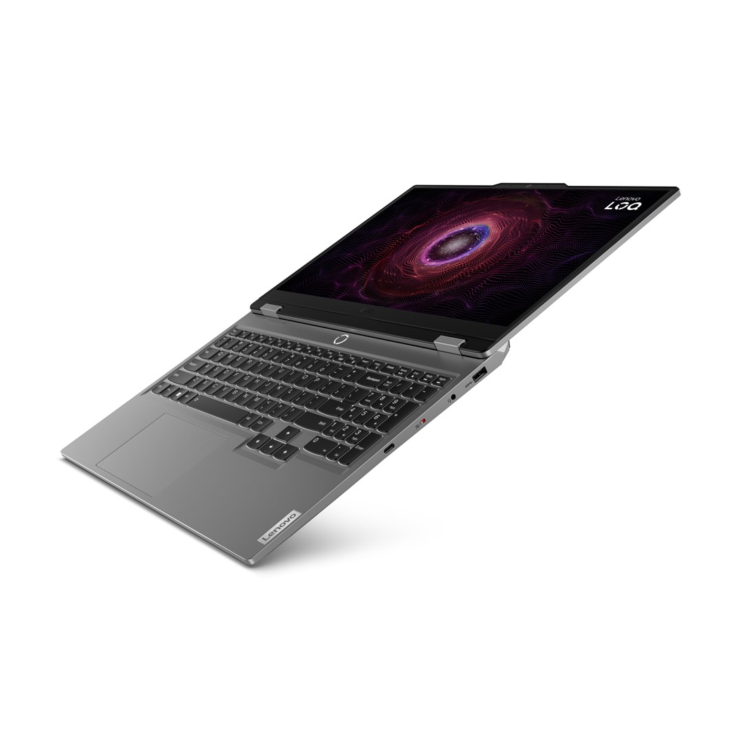 Laptop Lenovo LOQ 15AHP9, 15.6", AMD Ryzen 7 7445HS, 16GB DDR5, 512GB SSD, NVIDIA GeForce RTX 3050 6GB, i hirtë