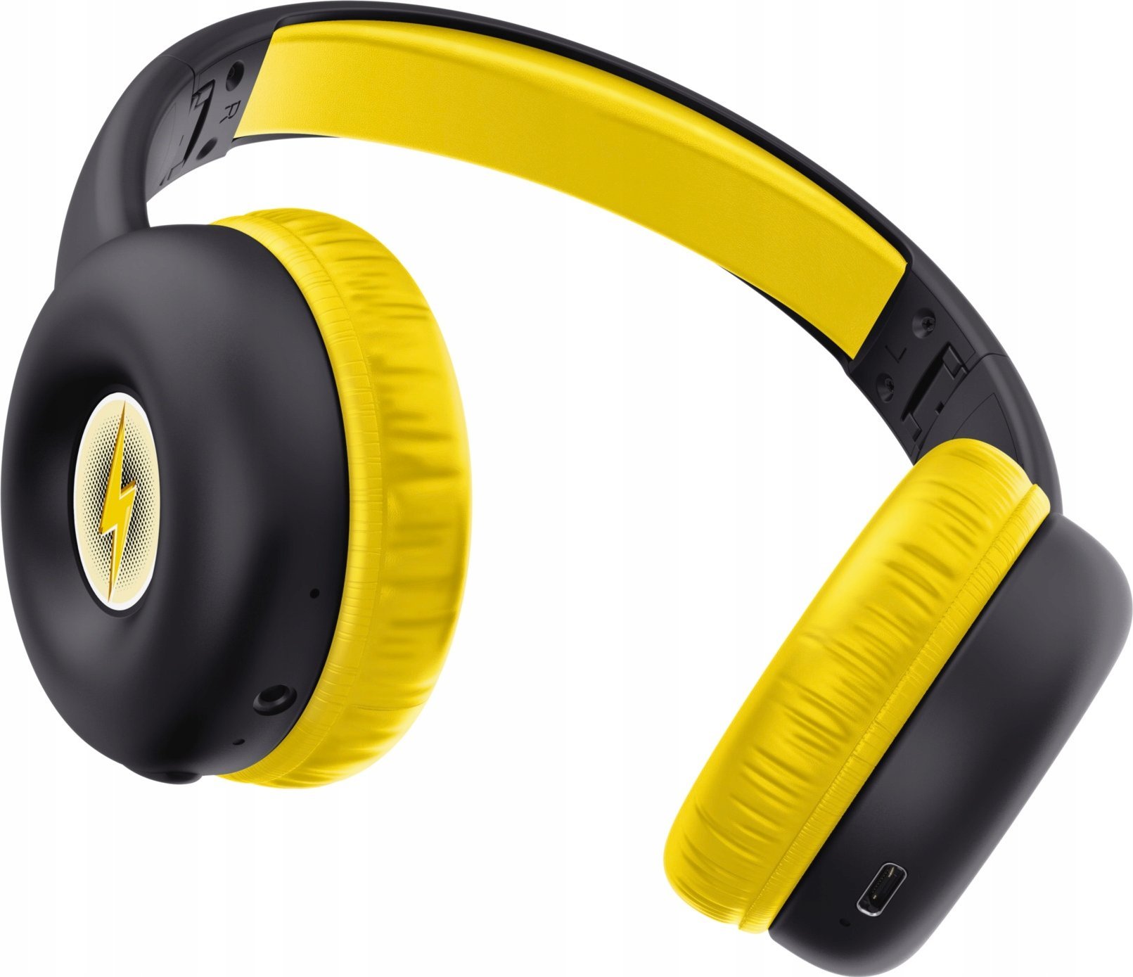 Kufje pa tela Trust NOUNA Kids, Bluetooth, kufizim volum 85 dB, të zeza