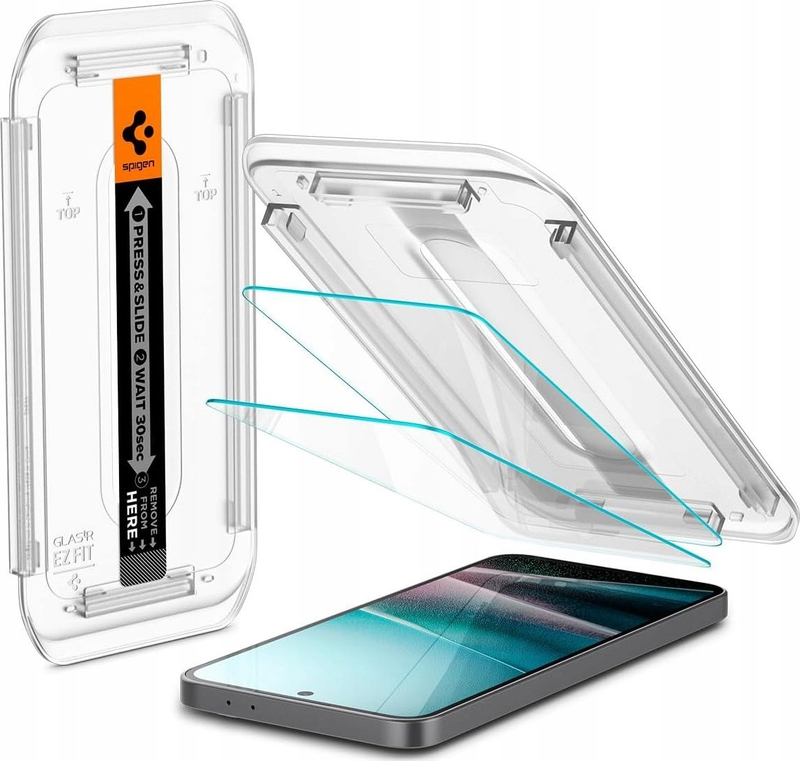Mbrojtës ekrani Spigen Glass TR EZ Fit, 2 copë, për Samsung Galaxy A36 5G, transparent