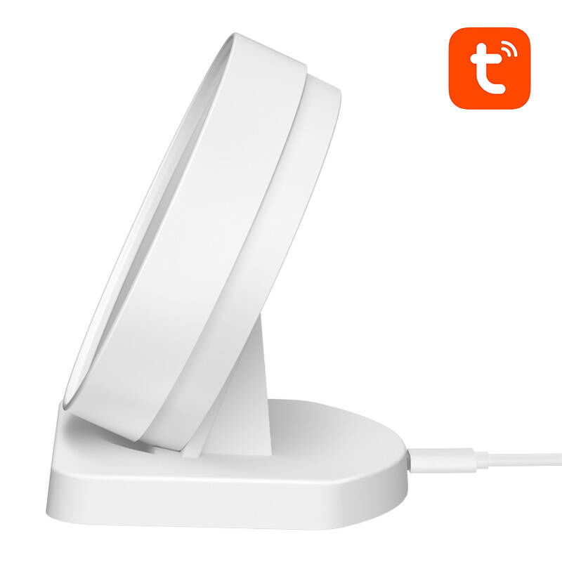 Sensor inteligjent temperature dhe lagështie Avatto WHS20, Tuya WiFi, ekran LED, i bardhë