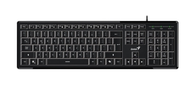 Tastierë Genius Wired SlimStar 820, e zezë