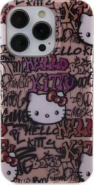 Mbulesë telefoni Hello Kitty HKHCN61HDGPTP, për iPhone 11 Xr 6.1", TPU, rozë