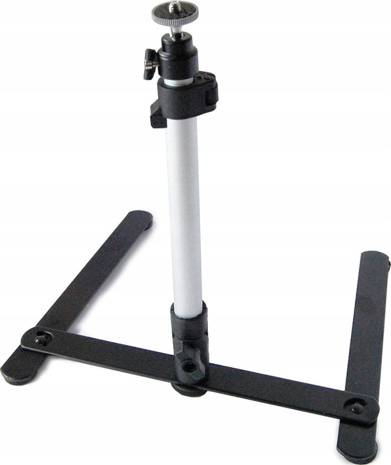 Tripod tavoline Massa Tripod Table, lartësi 45 cm, kokë 3D, i zi