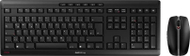 Сет тастатура и глушец CHERRY Stream Desktop, безжичен RF, QWERTZ германски, црн