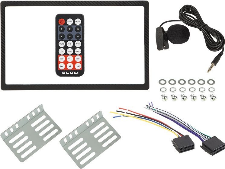 Radio veture Blow AVH-9620, 2DIN, Bluetooth, RDS, RGB, e zezë