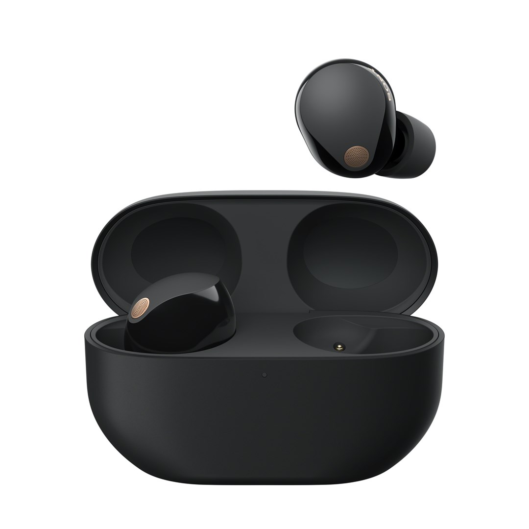 Kufje wireless SONY WF-1000XM5, 8 orë, të zeza