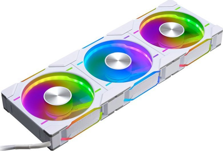 Вентилатори за компјутер Phanteks D30-120 D-RGB, сет 3x120mm, PWM, бели