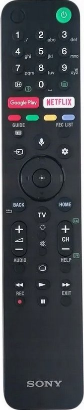 Telekomandë Sony Remote Commander RMF TX500E, origjinale, për televizor Sony, e zezë