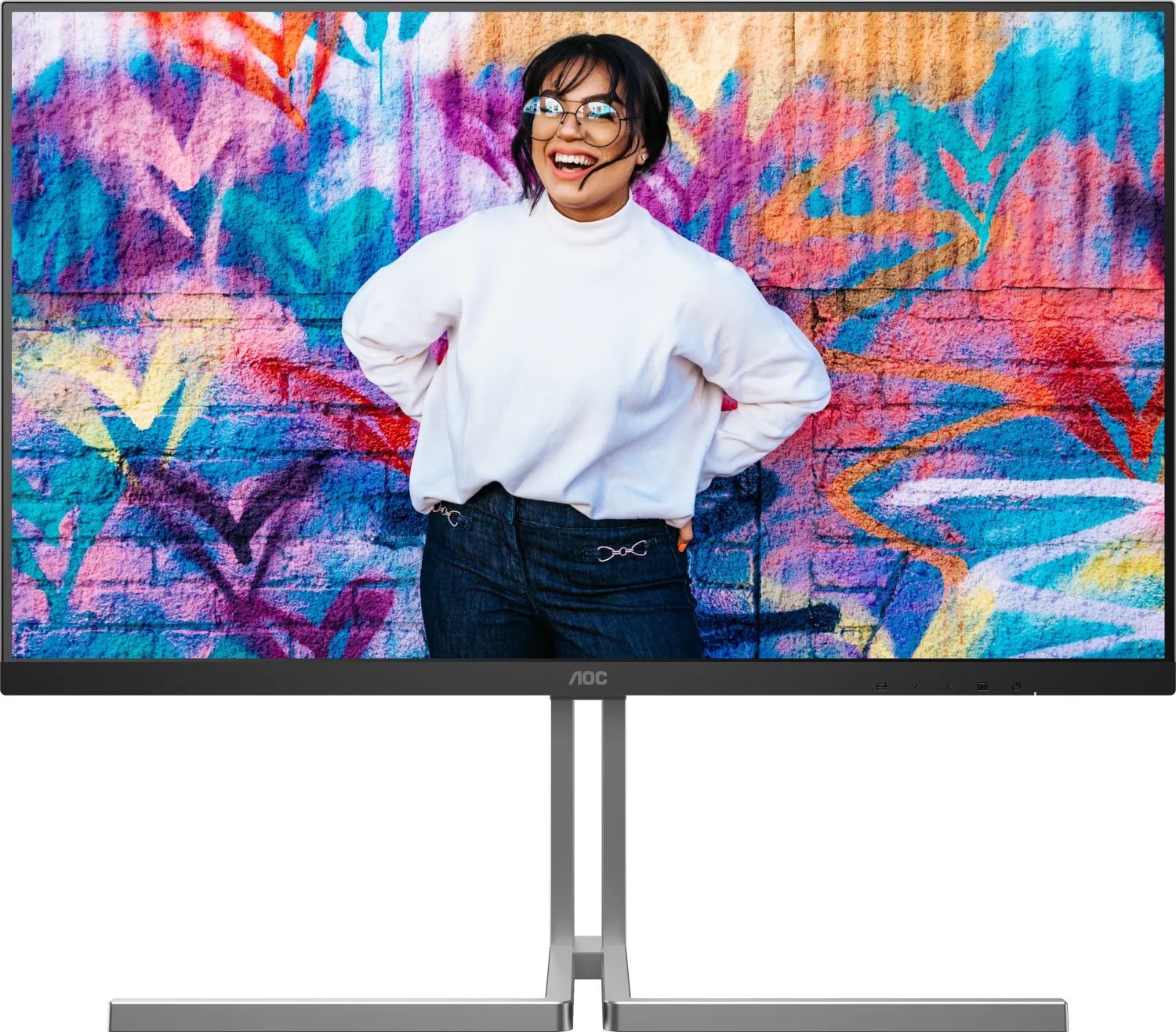 Monitor AOC U32U3CV, 31.5", 4K UHD, i zi