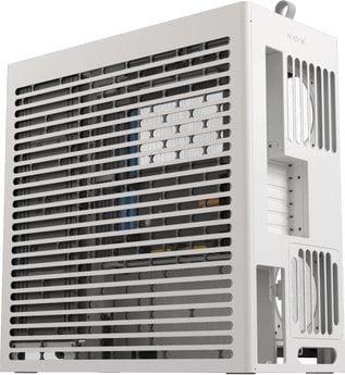 Kutia PC HAVN HS420, mid tower, xham i temperuar, e bardhë