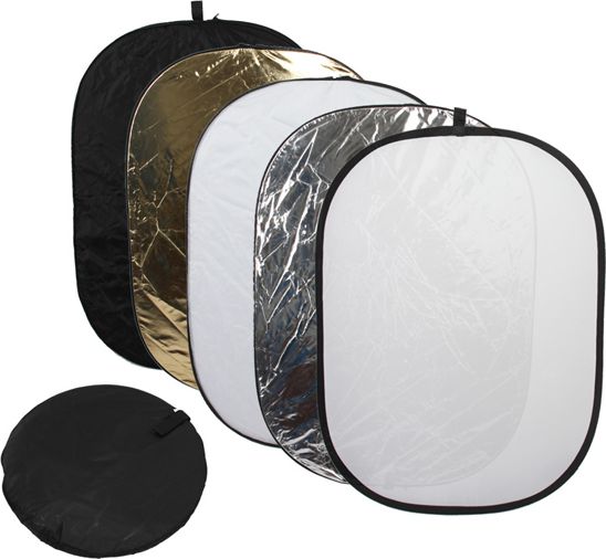 Reflektor për kamerë Blenda Massa Oval 92x122cm 5in1