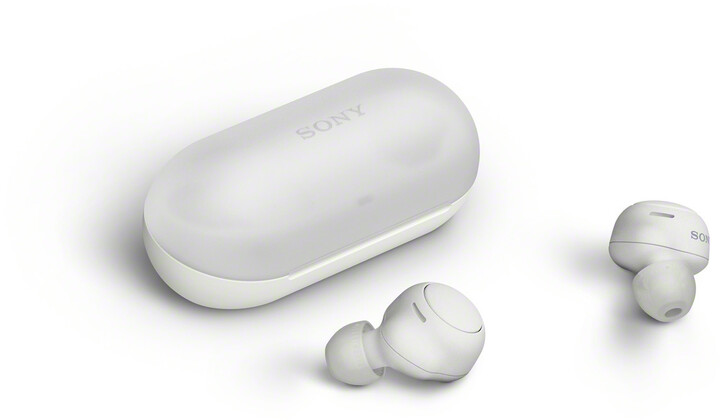 Dëgjuese Sony WF-C500, të bardha