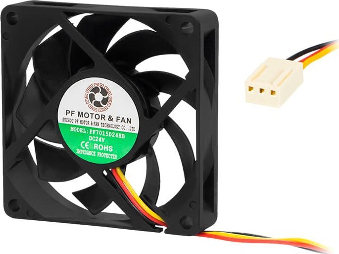 Ftohës Blow Ball 70x15mm 24V, 70 mm