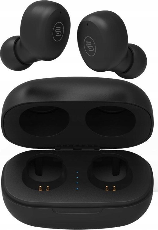 Kufje wireless GoGEN TWS Crew 02, Bluetooth 5.3, IPX4, të zeza