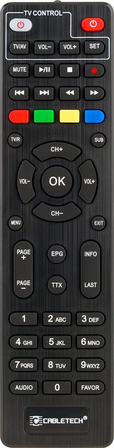 Tuner DVB-T2 DVB-C Cabletech URZ0336C, HEVC H.265, Full HD, i zi