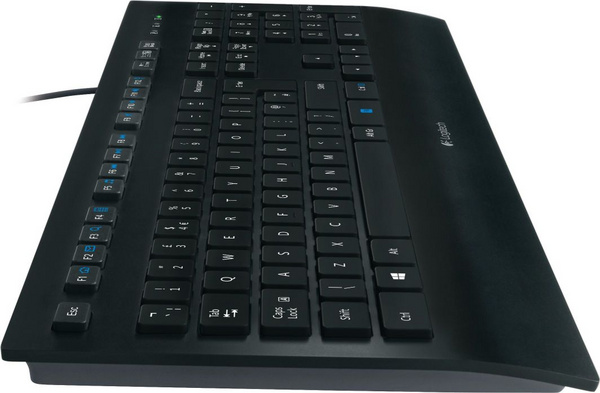 Tastierë Logitech K280e, USB, layout QWERTZ gjerman, e zezë