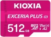 Kartë memorie Kioxia Exceria G3, 512GB, MicroSDXC UHS I, Class 10