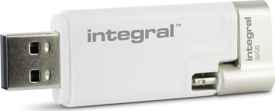 Memorie USB Integral iShuttle, 32GB, Lightning, argjendtë