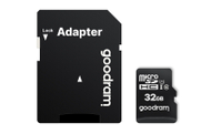Kartë e memories GOODRAM M1AA-0320R12, MicroSDHC, 32 GB, Class 10 + përshtatës SD