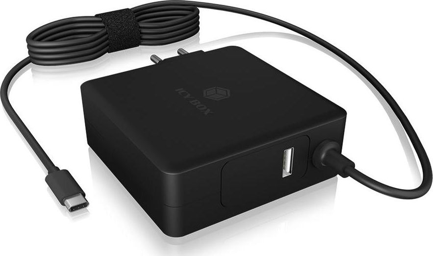 Karikues muri Icy Box IB-PS101-PD, 1x USB A, Power Delivery, i bardhë