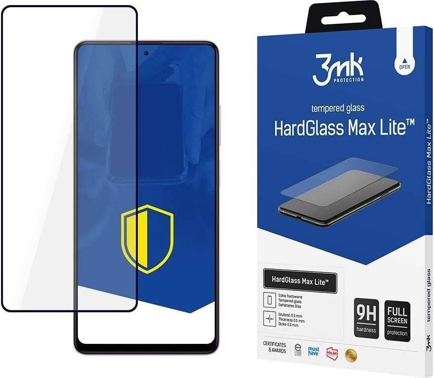 Stakllo mbrojtëse 3MK HardGlass Lite Xiaomi Redmi Note 12 Pro Plus Note 12 Pro, 9H, transparente