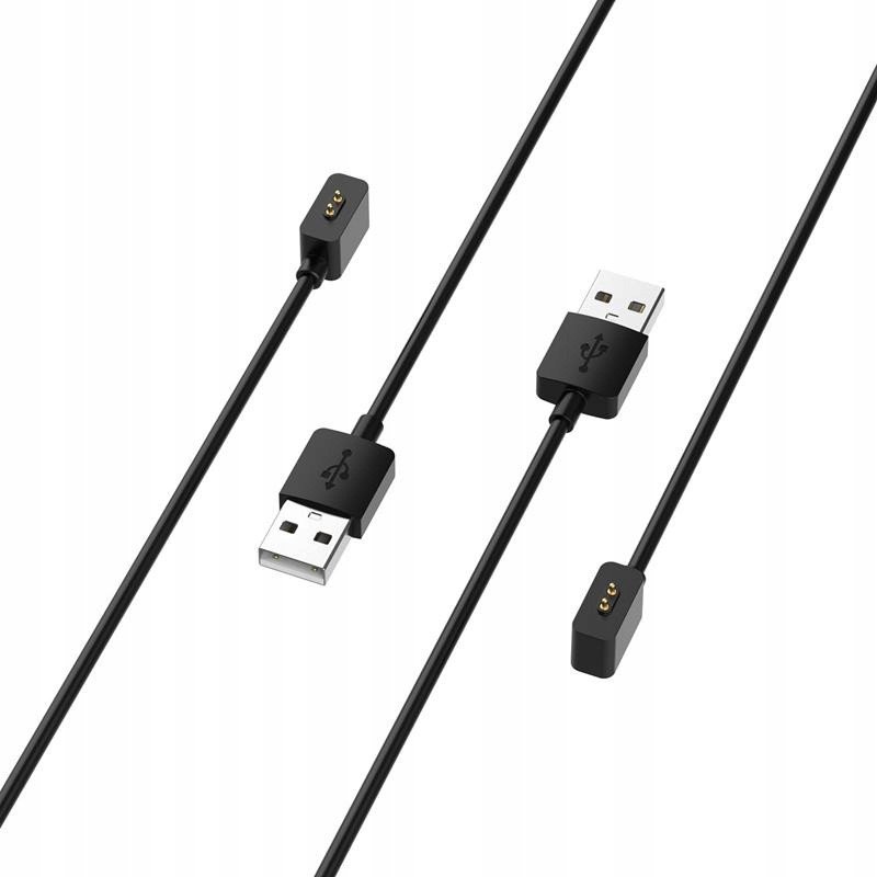 Kabllo karikues magnetik USB për Xiaomi Mi Smart Band 8 8 Pro, 1m, i zi