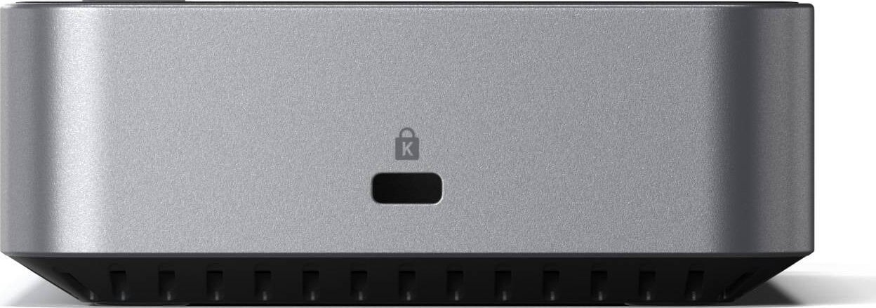 Docking station Satechi Triple 4K Display, 3x 4K 60Hz, 100W, e zezë argjendtë