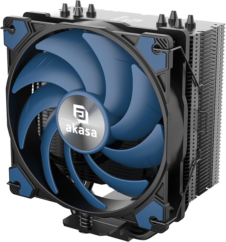Ftohës CPU Akasa Alucia H4 Plus, për Intel dhe AMD, ajër, i zi