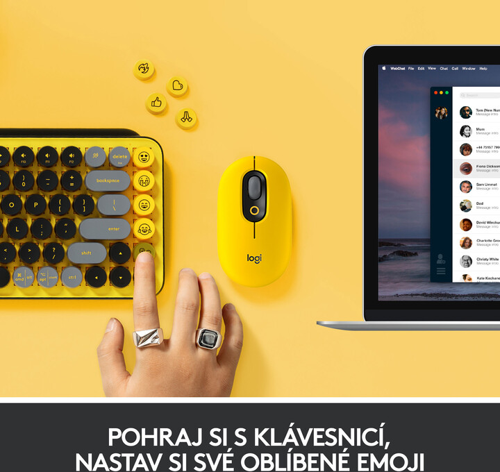Tastierë Logitech POP Keys, blast