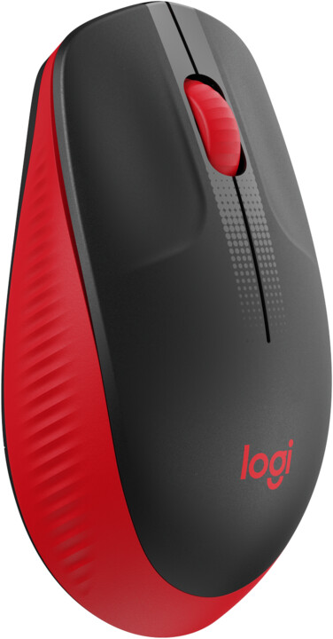 Maus Logitech M190, i kuq