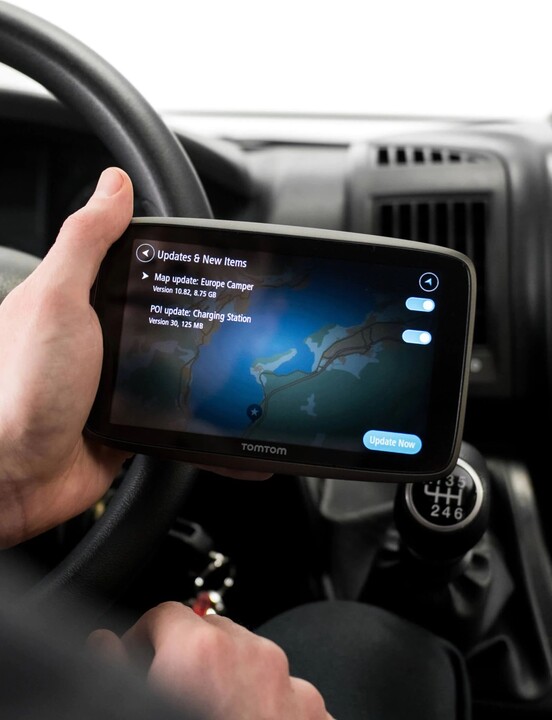 Navigues makine TomTom GO Camper Tour