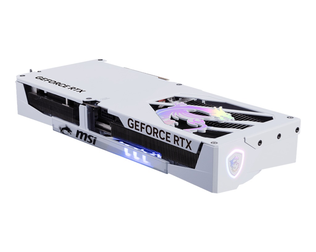 Kartelë grafike MSI GeForce RTX 5070 Ti GAMING TRIO OC, 16GB GDDR7, e bardhë 3