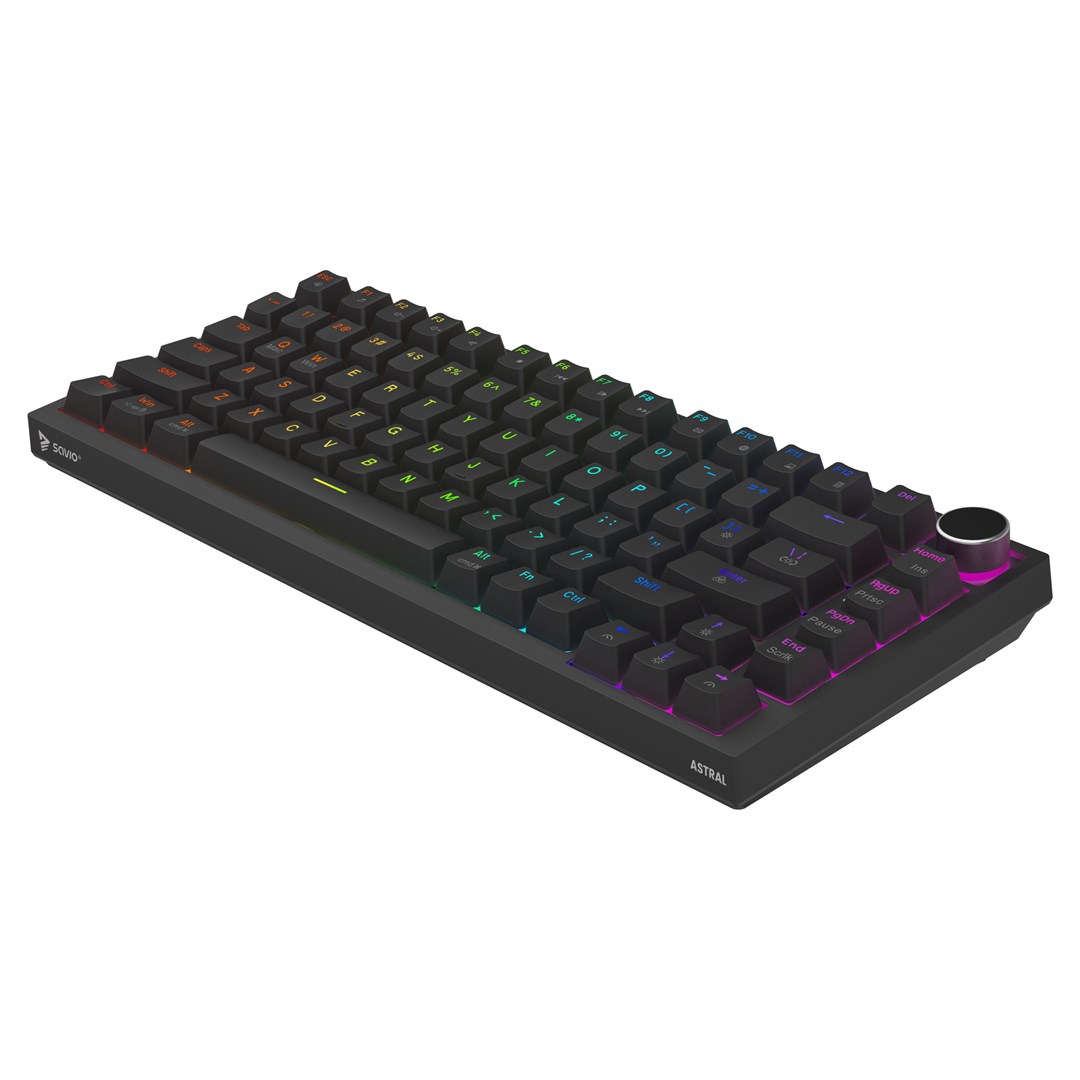 Savio ASTRAL BLACK JADE - Gaming Keyboard (USB, QWERTY US)