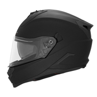 Helmetë integrale moto Nox N304S, polikarbonat, sistem double D, e zezë