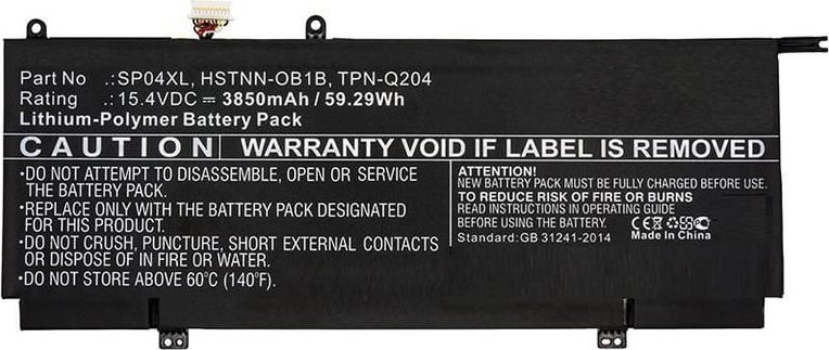 Bateri laptopi CoreParts MBXHP-BA0262, zëvendësuese, e zezë