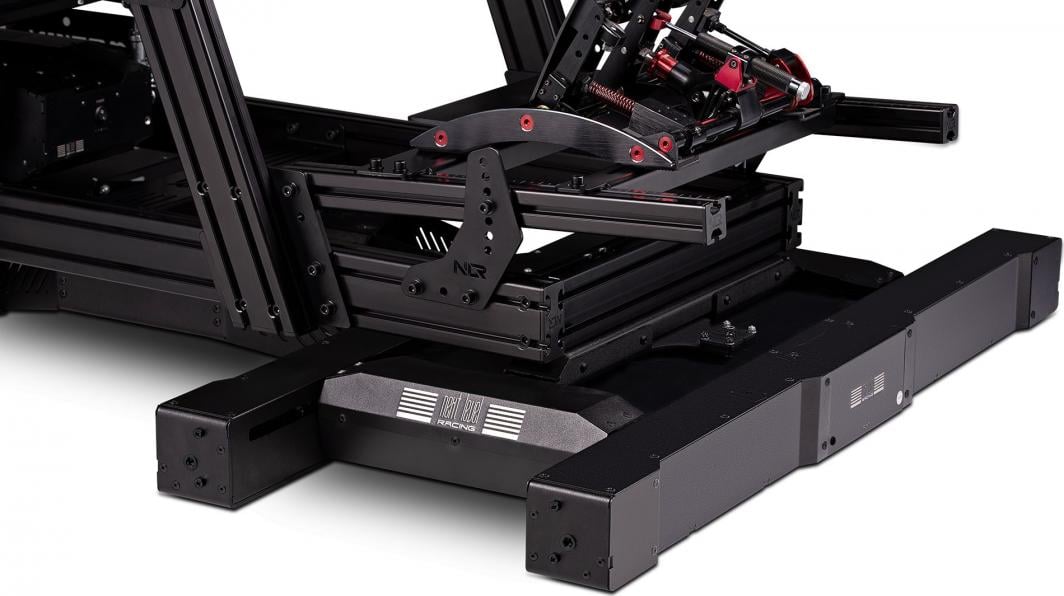 Kokpit garash Next Level Racing GTElite, profil alumini, strukturë e përforcuar, i zi