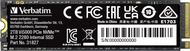 Disk SSD Verbatim Vi5000, 2TB, M.2 2280 PCI-E x4 Gen4 NVMe