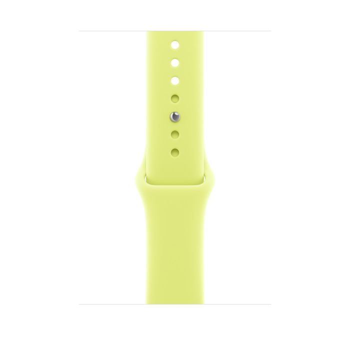 Apple Watch 46mm Band, Neon Yellow Sport Band, M/L, Seasonal