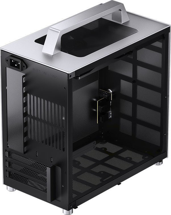 Kasë Jonsbo T8 Plus RGB, e argjendtë, Mini Tower