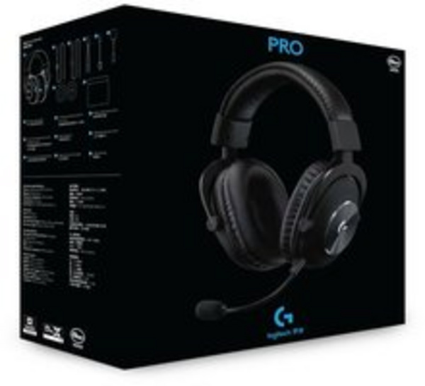 [OUTLET] Kufje Logitech G Pro X/ të zeza