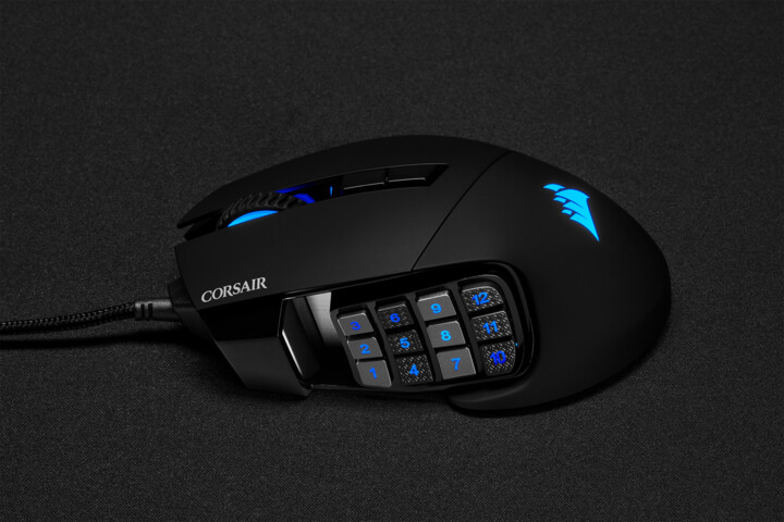 Maus Corsair Scimitar RGB ELITE, i zi 