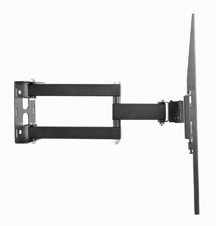 Mbajtëse muri për TV Gembird WM-55ST-03, 32"-55", VESA 400x400, e zezë