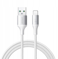 Kabllo USB Joyroom S-A28 Flash Series, USB A në Lightning 2m, 30W, e bardhë