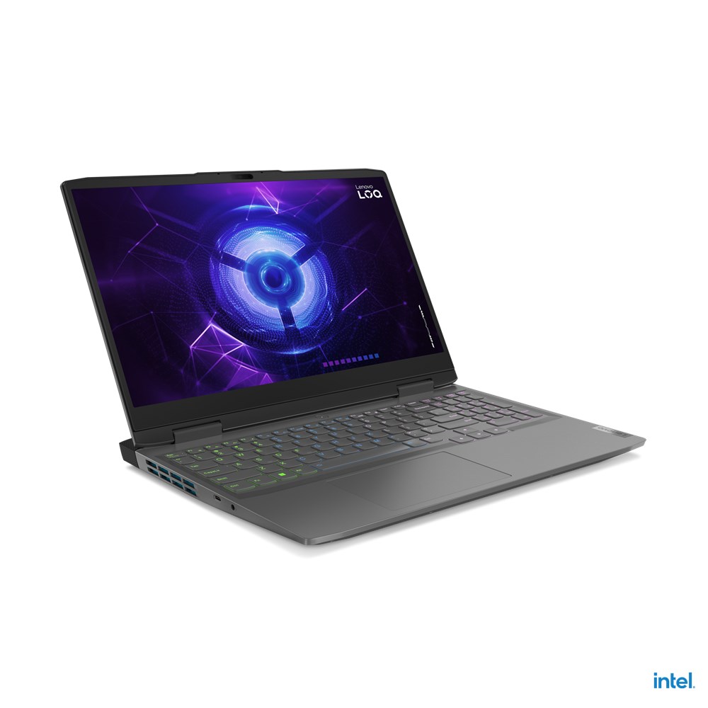 Laptop Lenovo LOQ, 15.6", Intel Core i5, 16GB RAM, 512GB SSD, NVIDIA GeForce RTX 4050, i hirtë