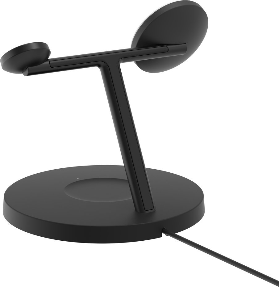 Karikues wireless Belkin BoostCharge Pro, Qi2 MagSafe, për iPhone Apple Watch AirPods, i zi