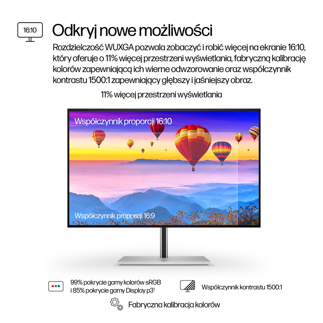 Monitor HP Series 7 Pro 724pu, 24", WUXGA, USB C, i zi