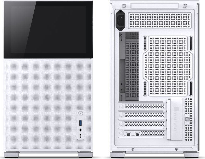 Kasë Jonsbo D31 Mesh Screen, e bardhë, Mini Tower