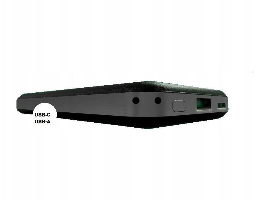 Powerbank Patona Premium Stark 3.0, 10000mAh, PD 20W QC 3.0, USB C, e zezë