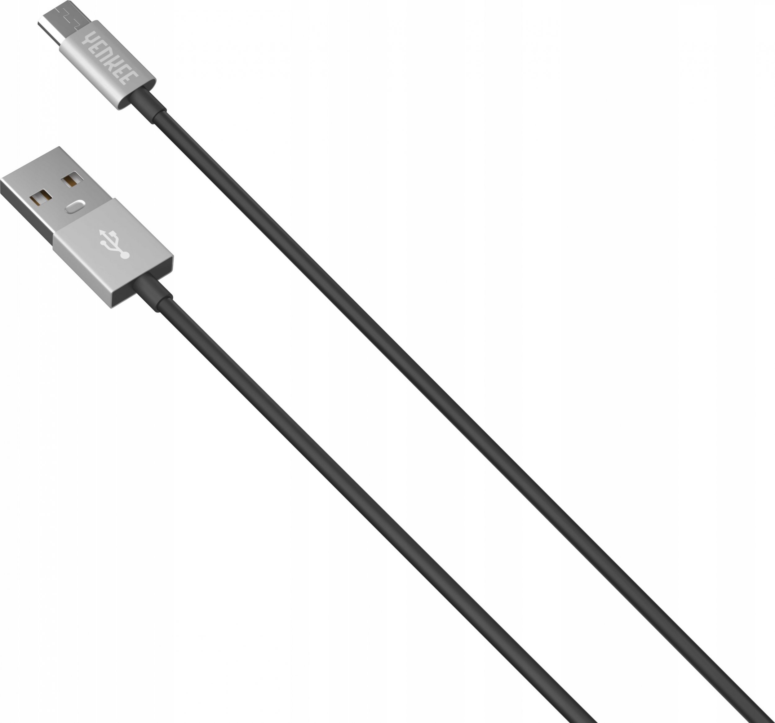 Kabllo USB Yenkee YCU 222 BSR, USB A në microUSB, 2 m, argjendi